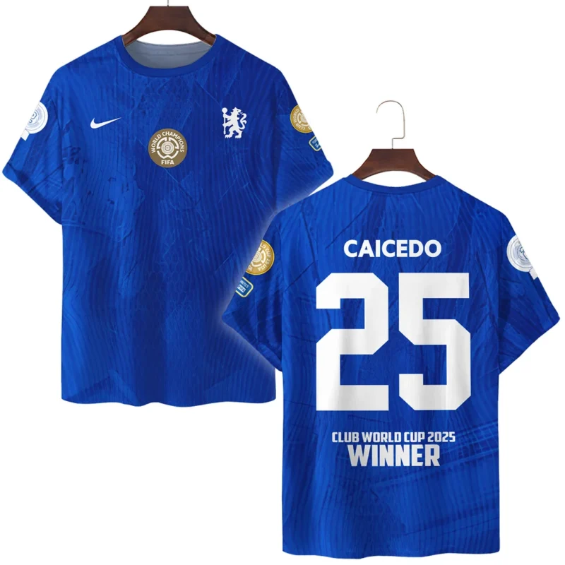 Ecuadorian Footballer Sport T-Shirt  Club World Cup 2025 Champions For Fan Ecuadorian Footballer HVN1129MC071425TS3D