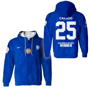 Sport Zipper Hoodie  Club World Cup 2025 Champions For Fan Football HVN1129MC071425ZHD