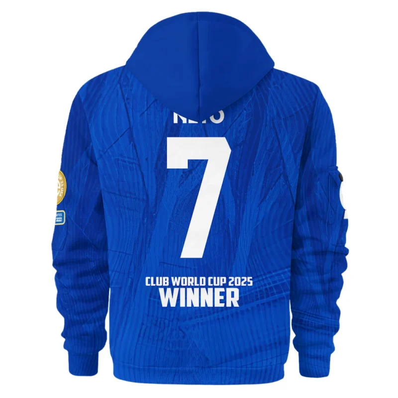 Sport Hoodie Half Zipper Club World Cup 2025 Champions For Fan Football HVN1129PN071425HODZ - Image 3