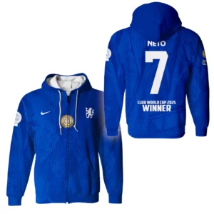 Sport Zipper Hoodie  Club World Cup 2025 Champions For Fan Football HVN1129PN071425ZHD