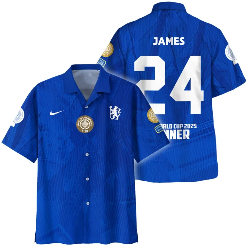 Footballer Sport Hawaiian shirt  Club World Cup 2025 Champions For Fan Footballer HVN1129RJ071425HAW