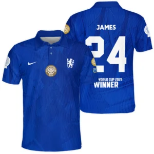 Footballer Sport Polo Shirt  Club World Cup 2025 Champions For Fan Footballer HVN1129RJ071425POS