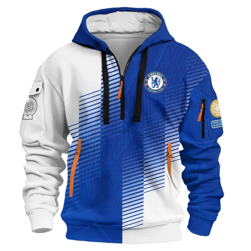Football Hoodie Half Zipper Club World Cup 2025 Champions For Fan Football HVN11301130071425HODZ - Image 2