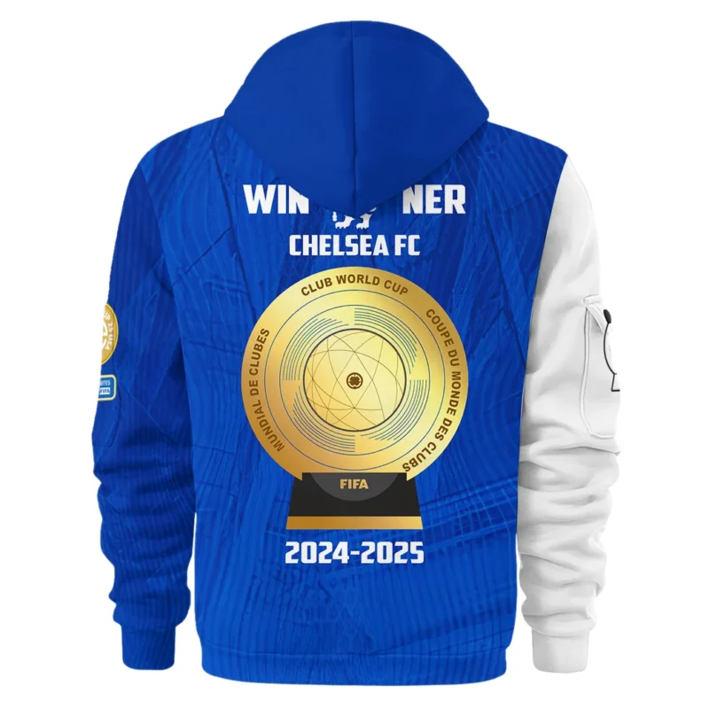 Football Hoodie Half Zipper Club World Cup 2025 Champions For Fan Football HVN11301130071425HODZ - Image 3