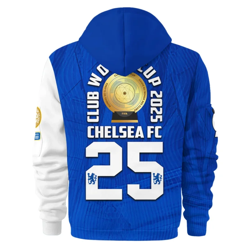 Football Hoodie Half Zipper Club World Cup 2025 Champions For Fan Football HVN11311131071425HODZ - Image 3