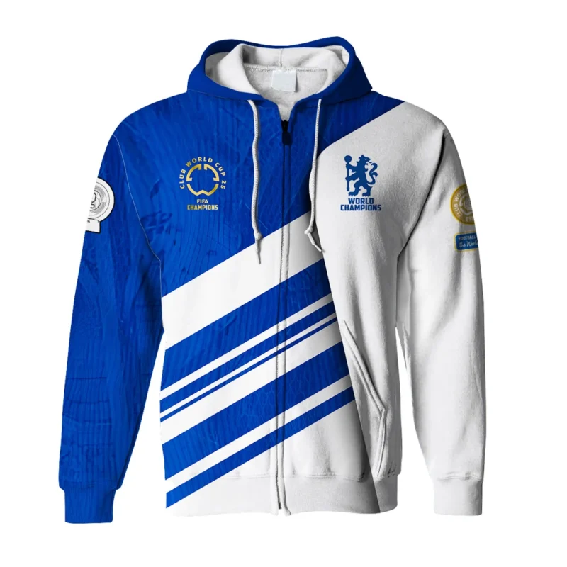 Football Zipper Hoodie Club World Cup 2025 Champions For Fan Football HVN11311131071425ZHD - Image 2