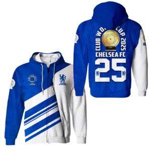 Football Zipper Hoodie Club World Cup 2025 Champions For Fan Football HVN11311131071425ZHD