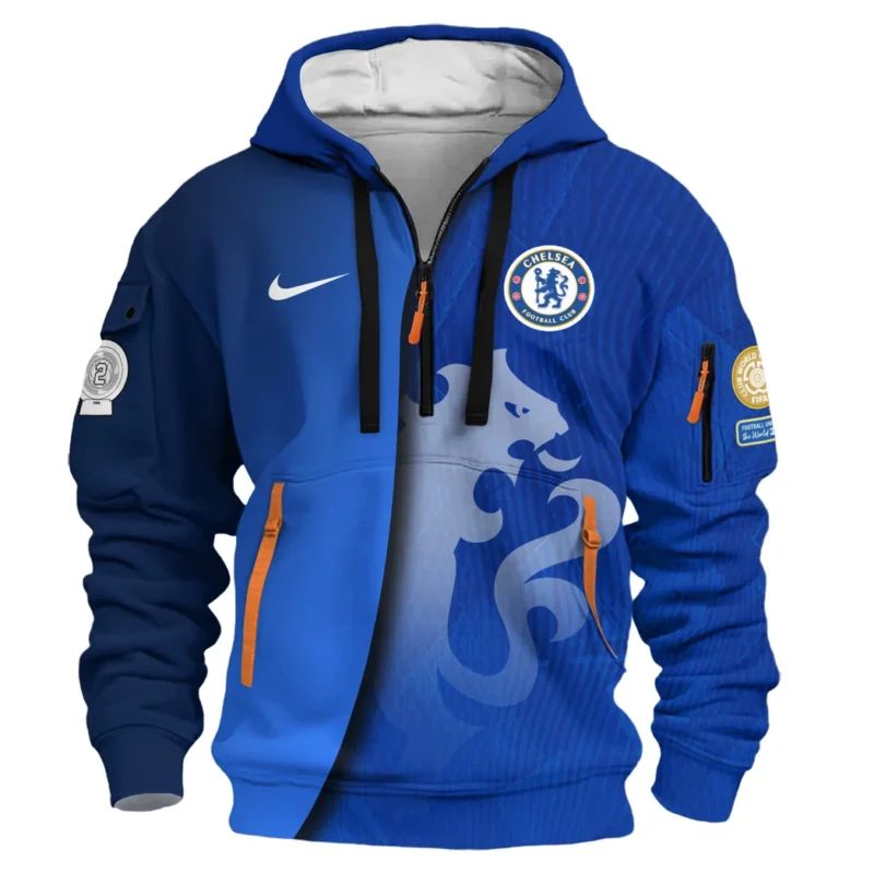 Football Hoodie Half Zipper Club World Cup 2025 Champions For Fan Football HVN11321132071425HODZ - Image 2