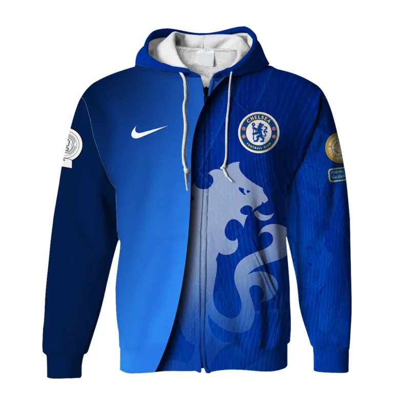 Football Zipper Hoodie Club World Cup 2025 Champions For Fan Football HVN11321132071425ZHD - Image 2