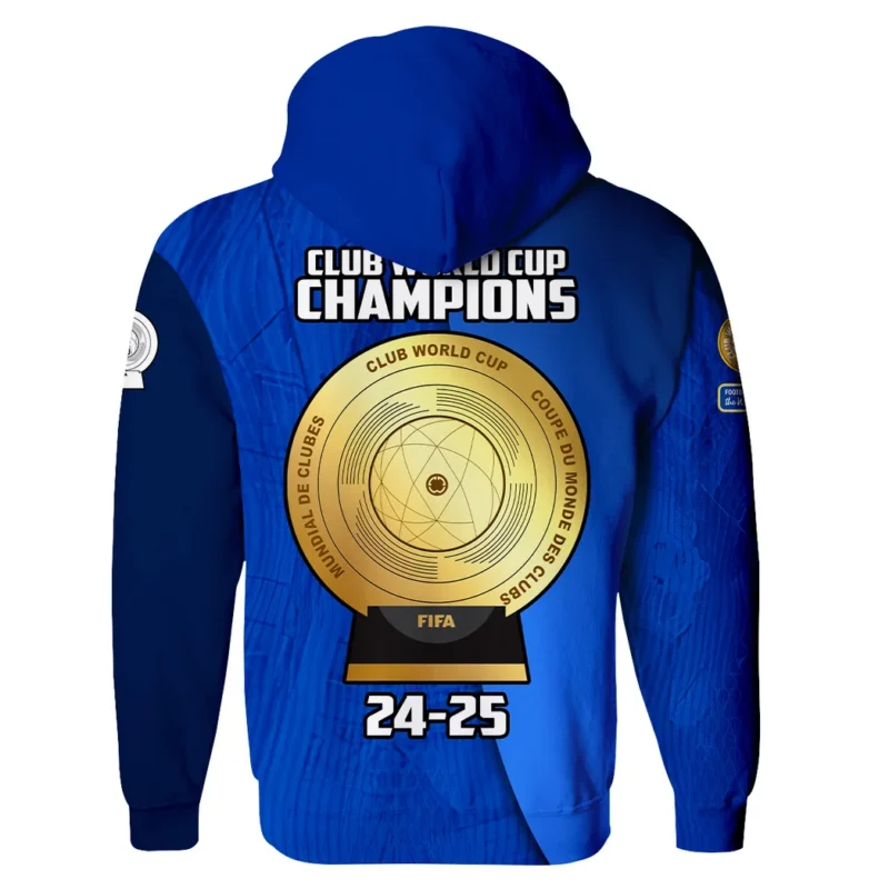 Football Zipper Hoodie Club World Cup 2025 Champions For Fan Football HVN11321132071425ZHD - Image 3