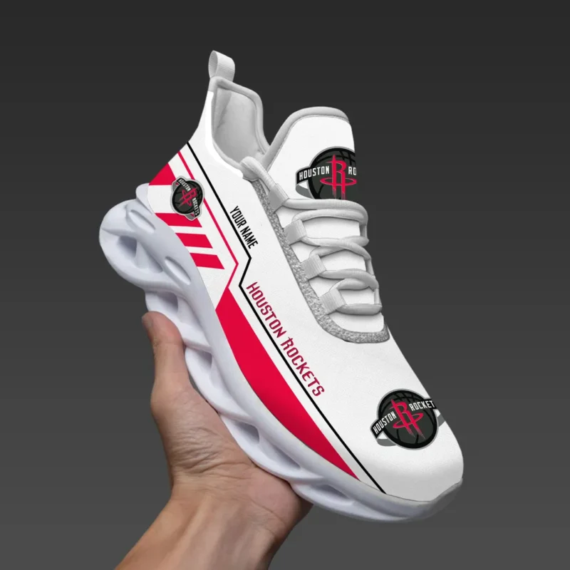 Max Soul Shoes, Exclusive Logo Sneakers For Fans Basketball PTS000NBA081525HR1 - White - Image 3
