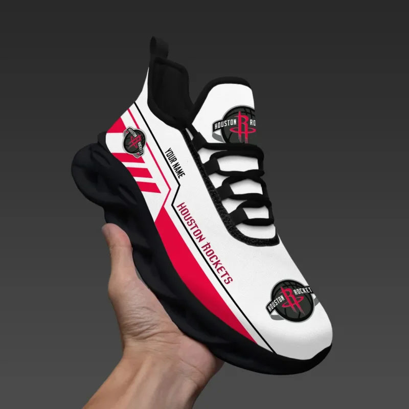 Max Soul Shoes, Exclusive Logo Sneakers For Fans Basketball PTS000NBA081525HR1 - Black - Image 3