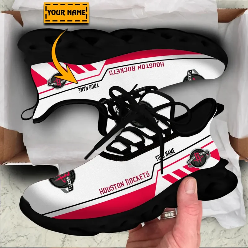 Max Soul Shoes, Exclusive Logo Sneakers For Fans Basketball PTS000NBA081525HR1 - Black - Image 2