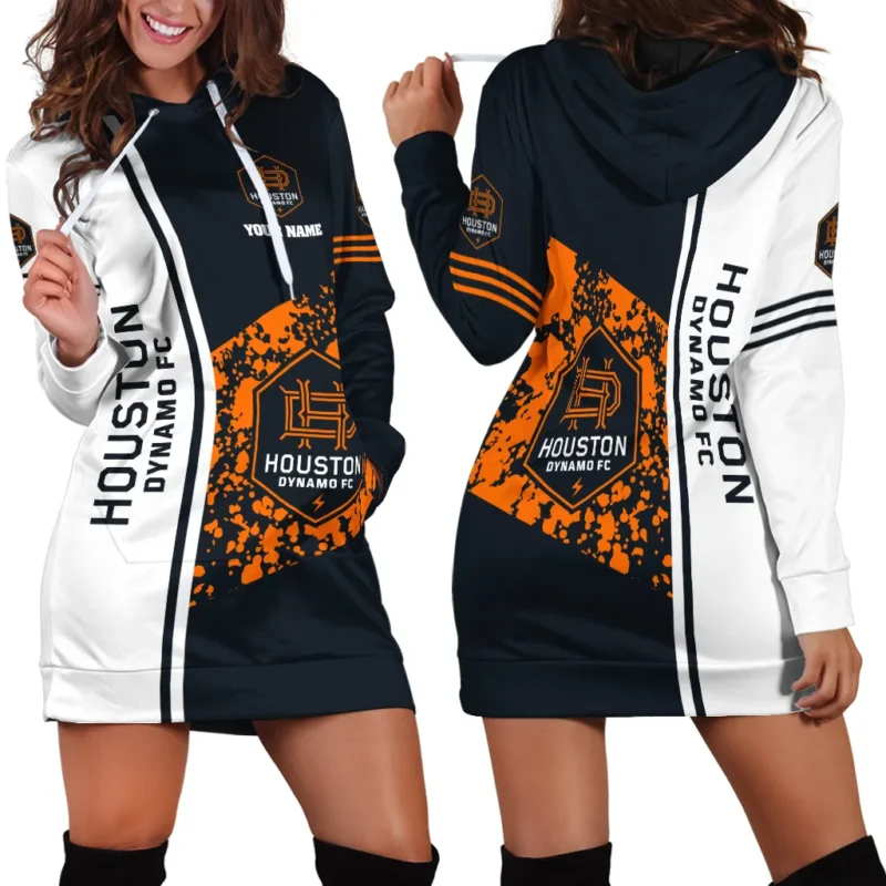 Hoodie Dress For Women, Exclusive Logo Hoodie For Fans Soccer PTHDD000MLS082125HDFC1