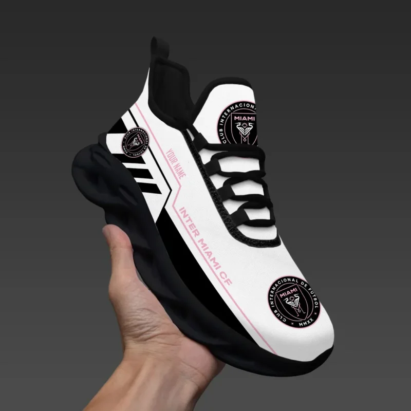 Soccer Club Max Soul Shoes, Exclusive Logo Sneakers For Fans PTS000MLS082025IMCF1 - Black - Image 3