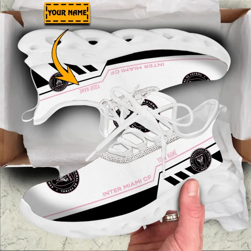 Soccer Club Max Soul Shoes, Exclusive Logo Sneakers For Fans PTS000MLS082025IMCF1 - White - Image 2