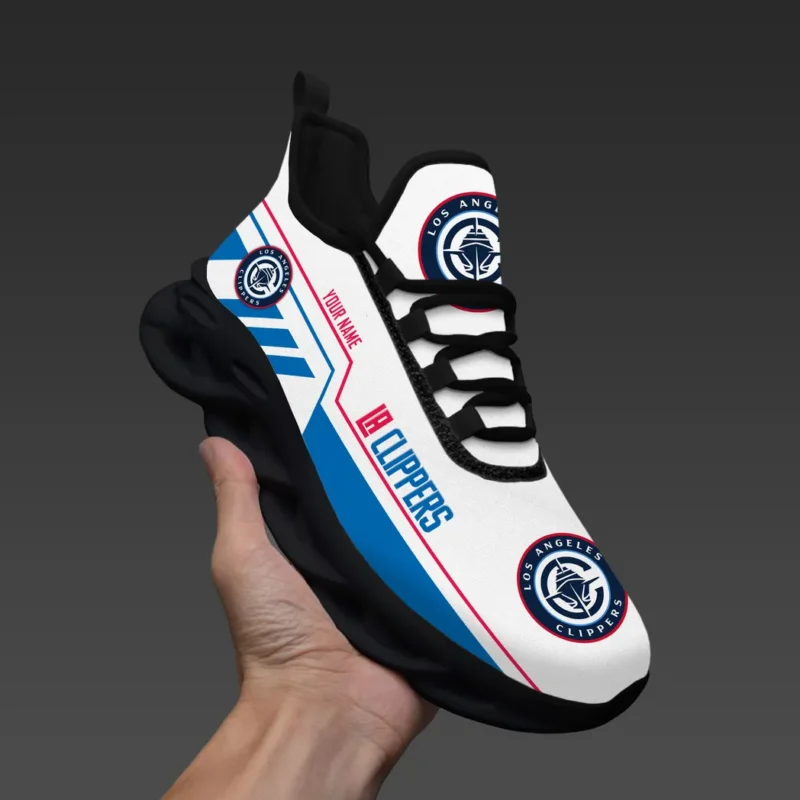 Max Soul Shoes, Exclusive Logo Sneakers For Fans Basketball PTS000NBA081525LAC1 - Black - Image 3