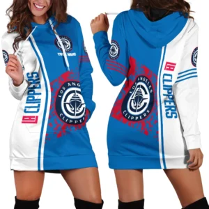 Hoodie Dress For Women, Exclusive Logo Hoodie For Basketball Fans PTHDD000NBA082225LAC1