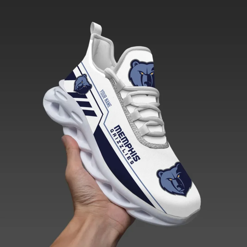 Max Soul Shoes, Exclusive Logo Sneakers For Fans Basketball PTS000NBA081525MG1 - White - Image 3