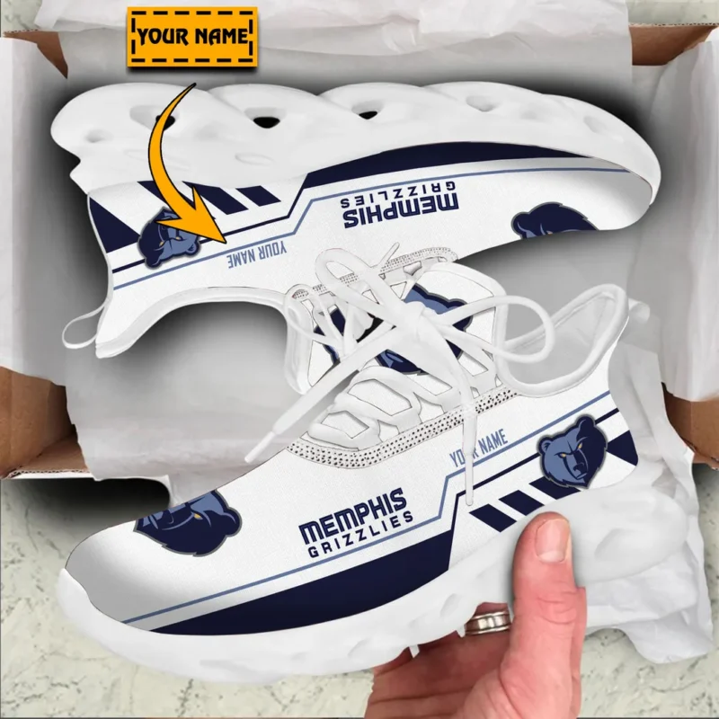 Max Soul Shoes, Exclusive Logo Sneakers For Fans Basketball PTS000NBA081525MG1 - White - Image 2