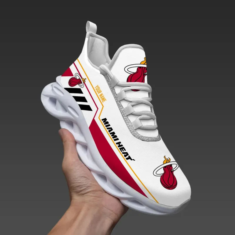 Max Soul Shoes, Exclusive Logo Sneakers For Fans Basketball PTS000NBA081525MH1 - White - Image 3