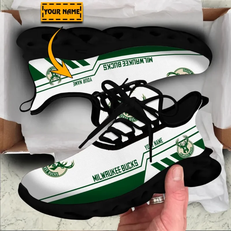 Max Soul Shoes, Exclusive Logo Sneakers For Fans Basketball PTS000NBA081525MB1 - Black - Image 2