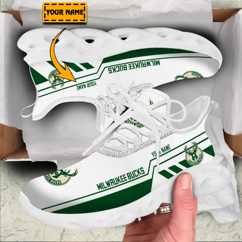 Max Soul Shoes, Exclusive Logo Sneakers For Fans Basketball PTS000NBA081525MB1 - White - Image 2