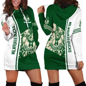 Hoodie Dress For Women, Exclusive Logo Hoodie For Basketball Fans PTHDD000NBA082225MB1