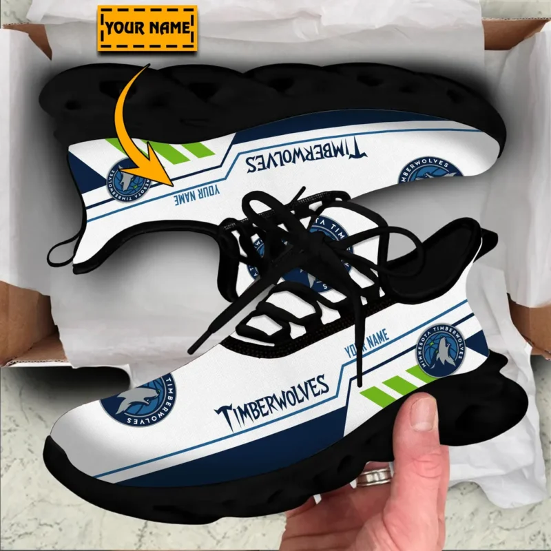 Max Soul Shoes, Exclusive Logo Sneakers For Fans Basketball PTS000NBA081525MT1 - Black - Image 2