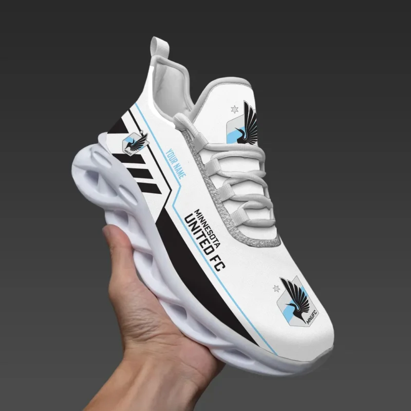 Soccer Team Max Soul Shoes, Exclusive Logo Sneakers For Fans PTS000MLS082025MUFC1 - White - Image 3