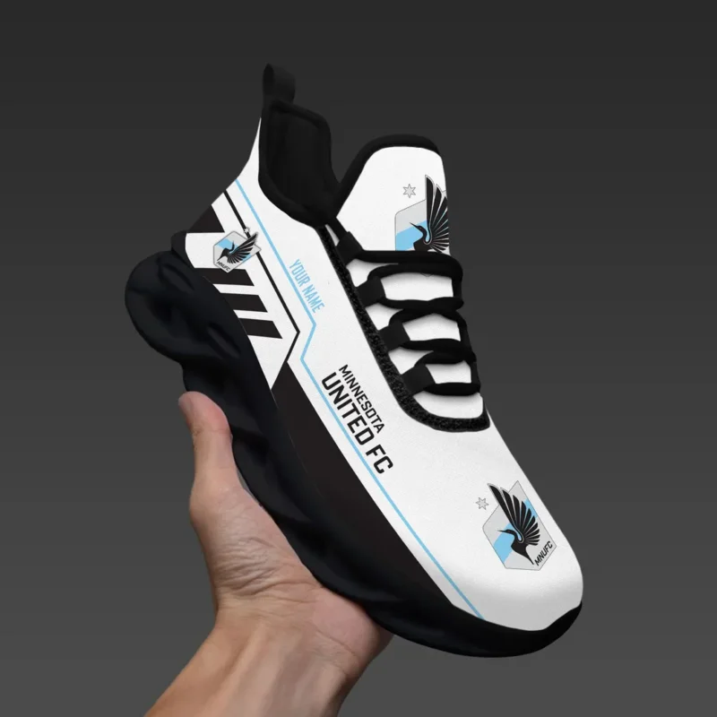 Soccer Team Max Soul Shoes, Exclusive Logo Sneakers For Fans PTS000MLS082025MUFC1 - Black - Image 3