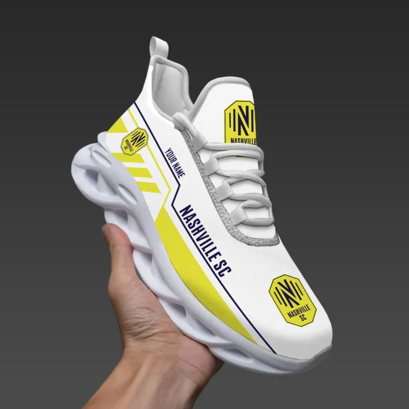 Soccer Team Max Soul Shoes, Exclusive Logo Sneakers For Fans PTS000MLS082025NSC1 - White - Image 3