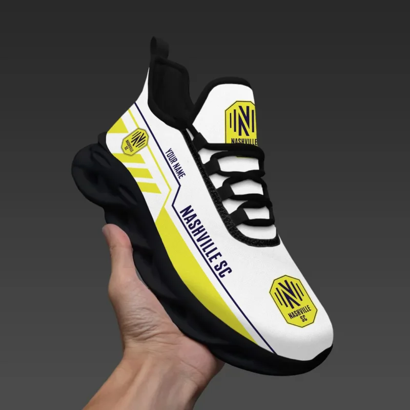 Soccer Team Max Soul Shoes, Exclusive Logo Sneakers For Fans PTS000MLS082025NSC1 - Black - Image 3