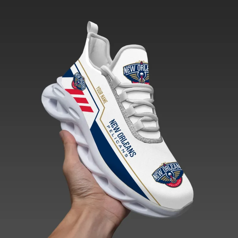 Max Soul Shoes, Exclusive Logo Sneakers For Fans Basketball PTS000NBA081525MOP1 - White - Image 3