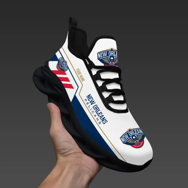 Max Soul Shoes, Exclusive Logo Sneakers For Fans Basketball PTS000NBA081525MOP1 - Black - Image 3