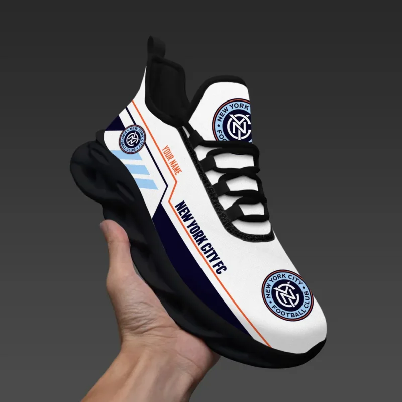 Soccer Team Max Soul Shoes, Exclusive Logo Sneakers For Fans PTS000MLS082025NYCFC1 - Black - Image 3