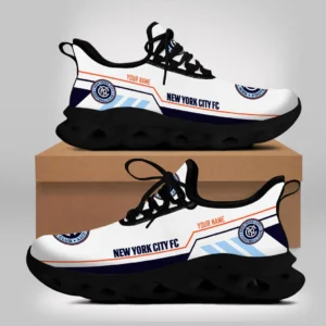 Soccer Team Max Soul Shoes, Exclusive Logo Sneakers For Fans PTS000MLS082025NYCFC1 - Black