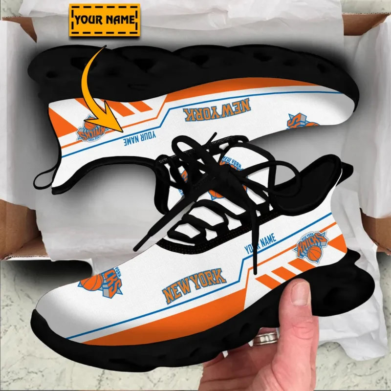 Max Soul Shoes, Exclusive Logo Sneakers For Fans Basketball PTS000NBA081525NYK1 - Black - Image 2