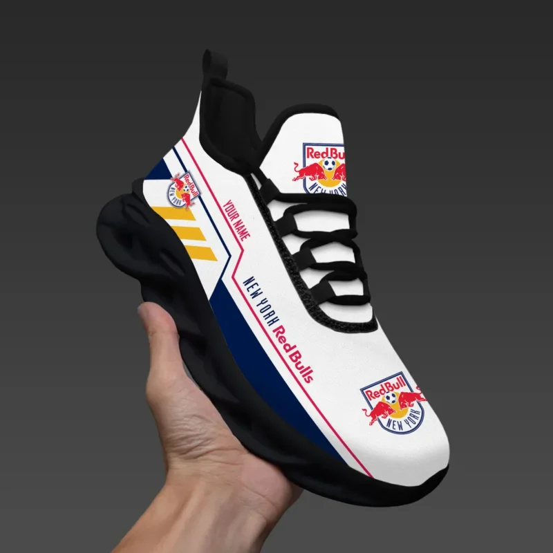 Soccer Club Max Soul Shoes, Exclusive Logo Sneakers For Fans PTS000MLS082025NYRB1 - Black - Image 3