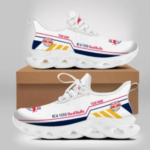 Soccer Club Max Soul Shoes, Exclusive Logo Sneakers For Fans PTS000MLS082025NYRB1 - White