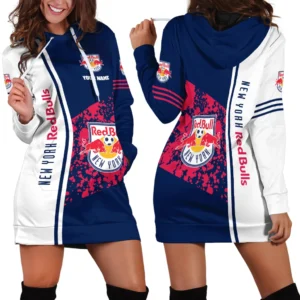 Hoodie Dress For Women, Exclusive Logo Hoodie For Fans Soccer PTHDD000MLS082125NYRB1