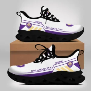 Soccer Club Max Soul Shoes, Exclusive Logo Sneakers For Fans PTS000MLS082025OC1 - Black