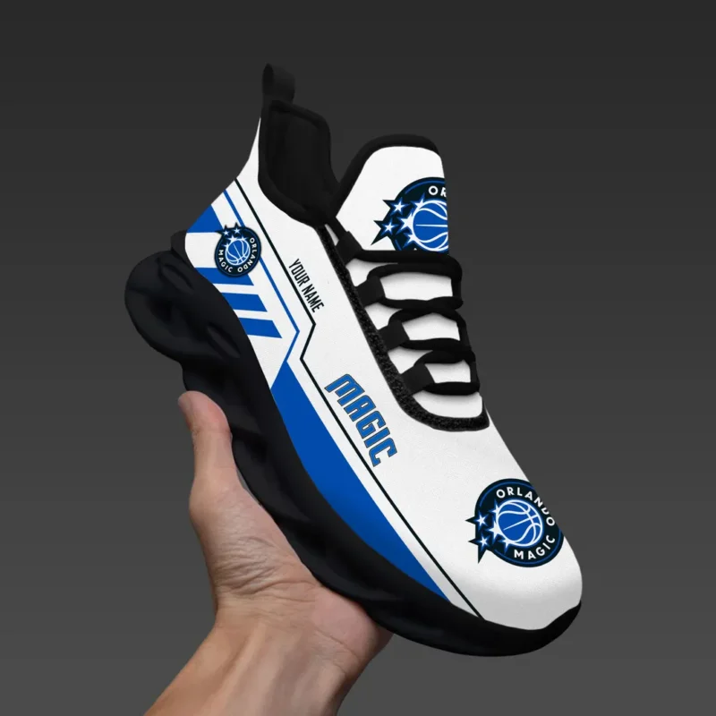 Max Soul Shoes, Exclusive Logo Sneakers For Fans Basketball PTS000NBA081525OM1 - Black - Image 3