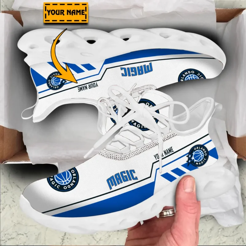 Max Soul Shoes, Exclusive Logo Sneakers For Fans Basketball PTS000NBA081525OM1 - White - Image 2