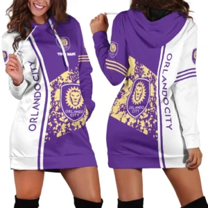 Hoodie Dress For Women, Exclusive Logo Hoodie For Fans Soccer PTHDD000MLS082125OC1