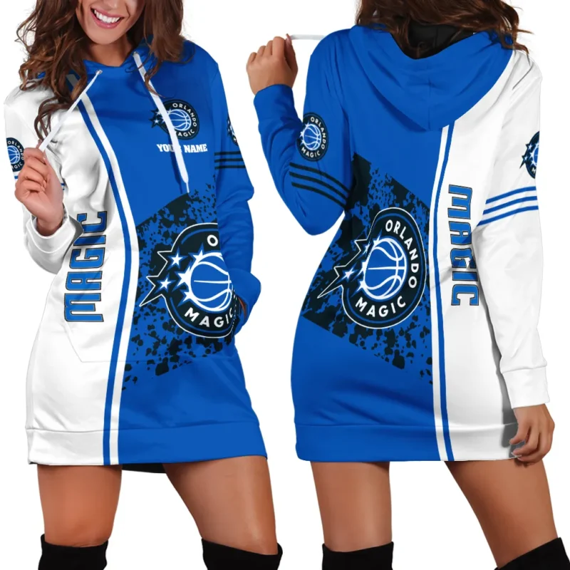 Hoodie Dress For Women, Exclusive Logo Hoodie For Basketball Fans PTHDD000NBA082225OM1