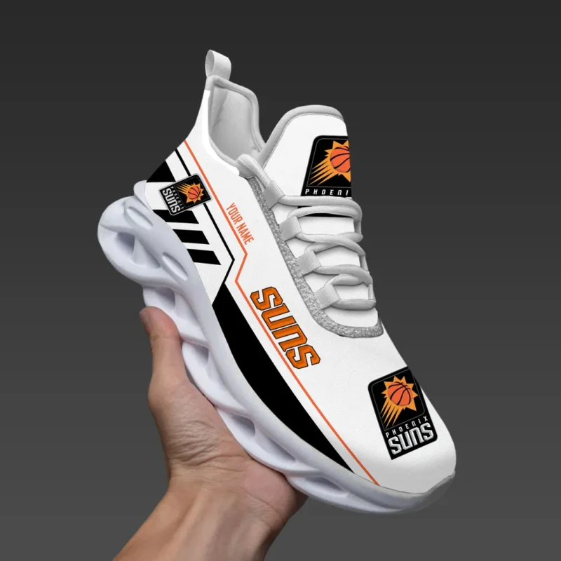 Max Soul Shoes, Exclusive Logo Sneakers For Fans Basketball PTS000NBA081525PS1 - White - Image 3