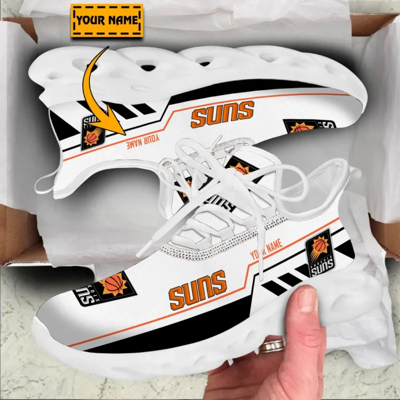 Max Soul Shoes, Exclusive Logo Sneakers For Fans Basketball PTS000NBA081525PS1 - White - Image 2