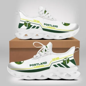 Soccer Club Max Soul Shoes, Exclusive Logo Sneakers For Fans PTS000MLS082025PT1 - White