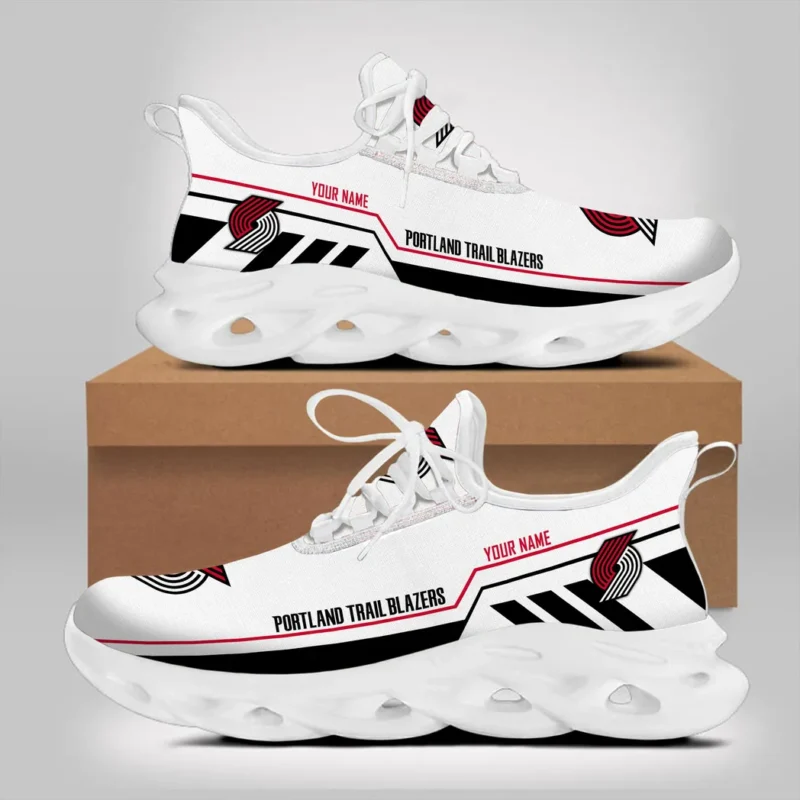 Max Soul Shoes, Exclusive Logo Sneakers For Fans Basketball PTS000NBA081525PTB1 - White